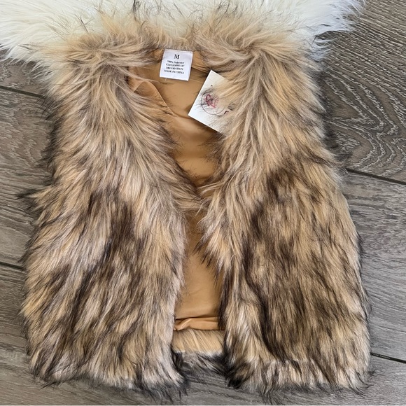 Other - Furry Brown Vest